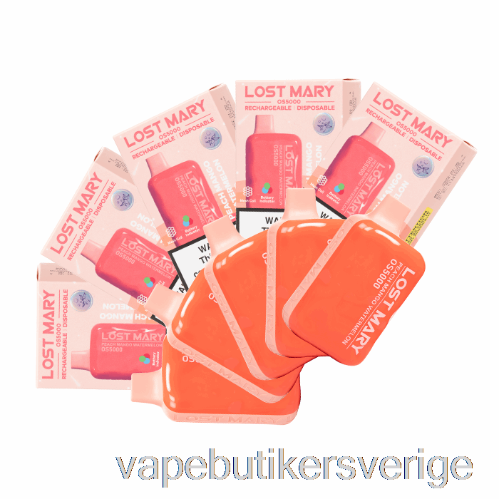 Vape Sverige [10-pack] Lost Mary Os5000 Engångs